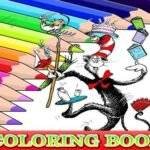 Coloring Book for Cat In The Hat